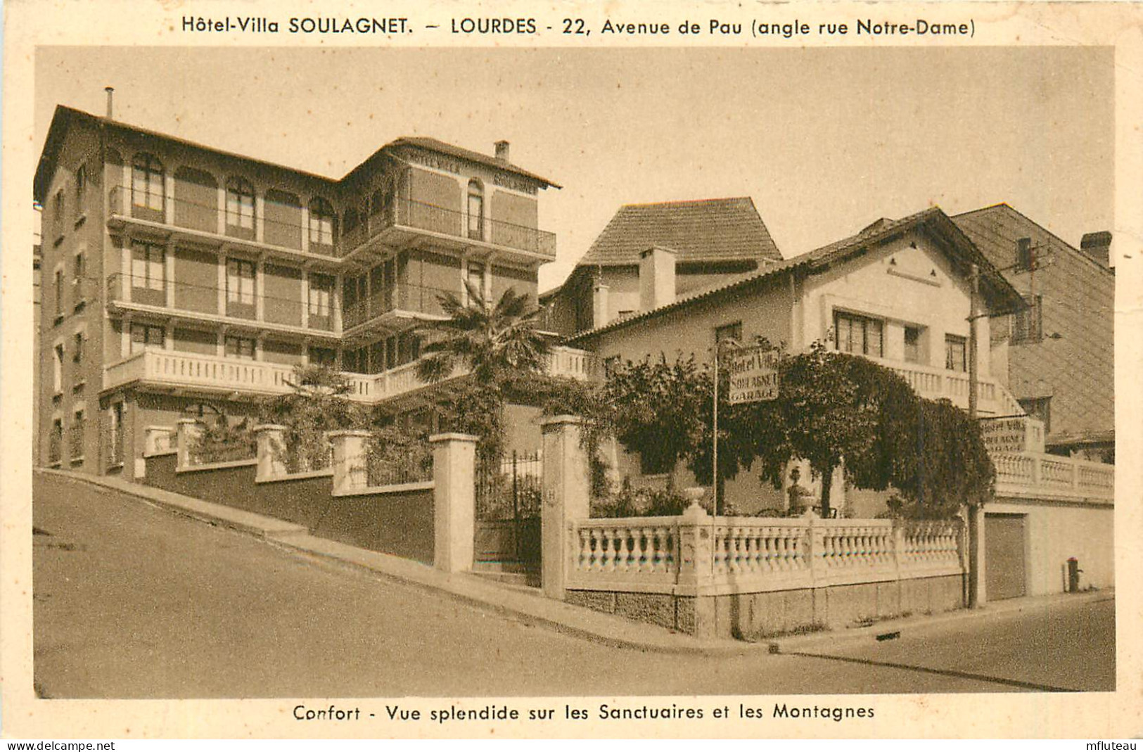 65* LOURDES  Hotel « soulagnet »        RL35.0678 - Lourdes