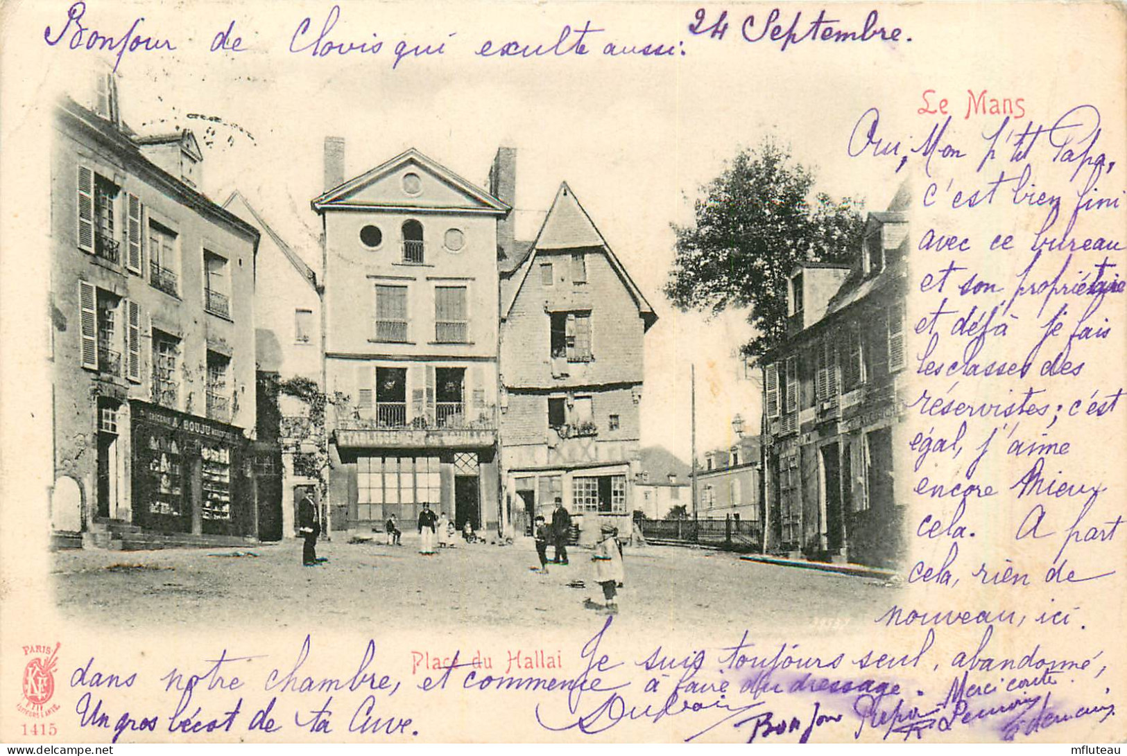 72* LE MANS Place Du Hallai    RL35.1280 - Le Mans