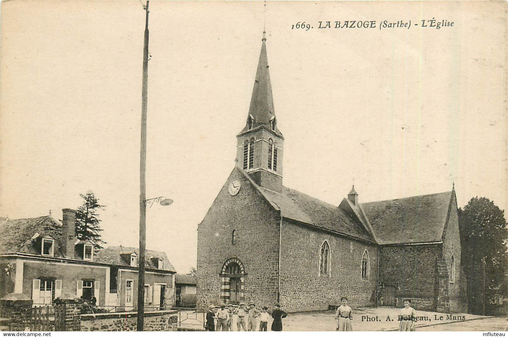 72* LA BAZOGE  L Eglise        RL35.1270 - Autres & Non Classés