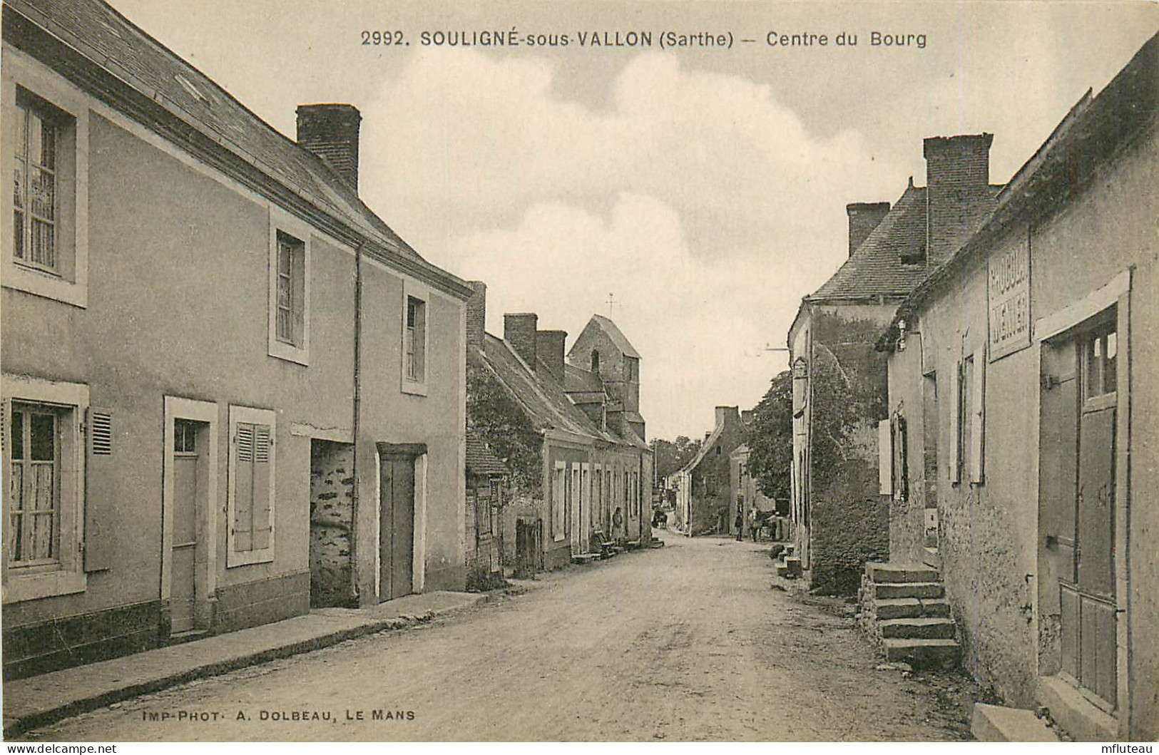 72* SOULIGNE SOUS VALLON Centre Du Bourg          RL35.1254 - Other & Unclassified