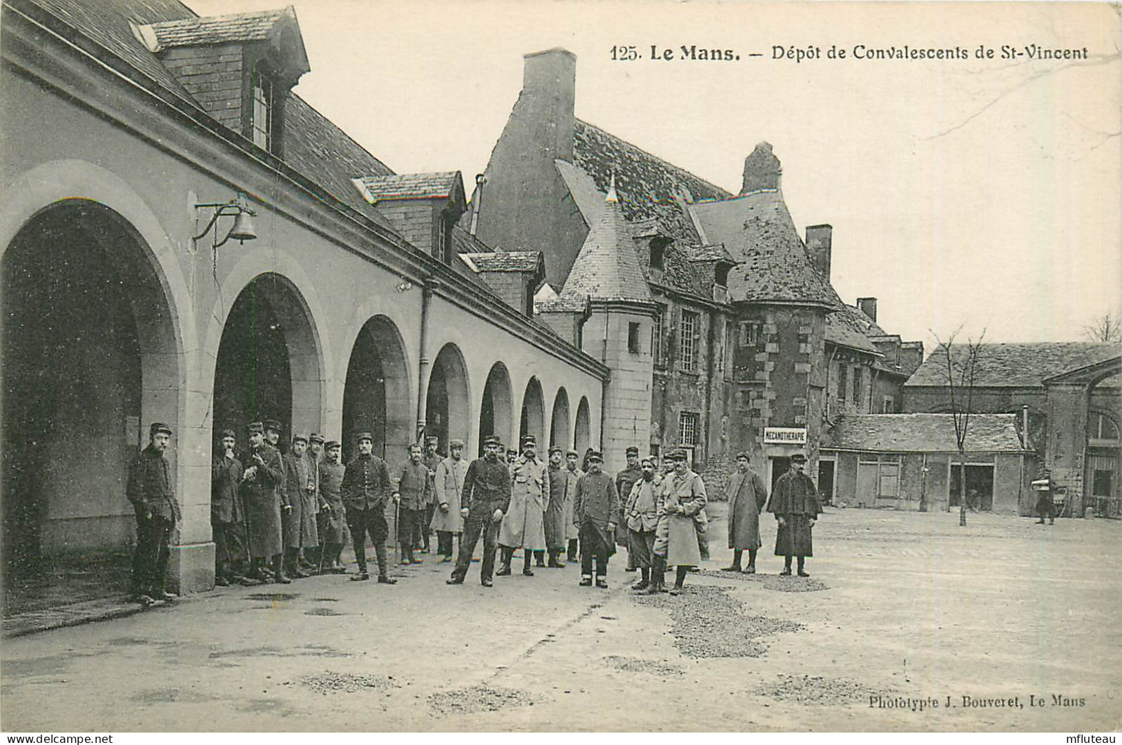 72* LE MANS  Depot De Convalescents De St Vincent         RL35.1249 - Le Mans