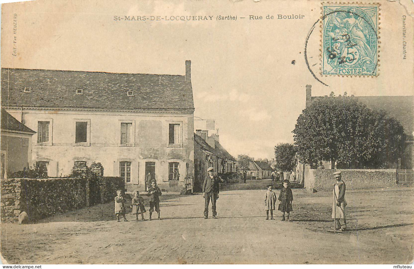 72* ST MARS DE LOCQUERAY  Rue  De Bouloir         RL35.1232 - Other & Unclassified