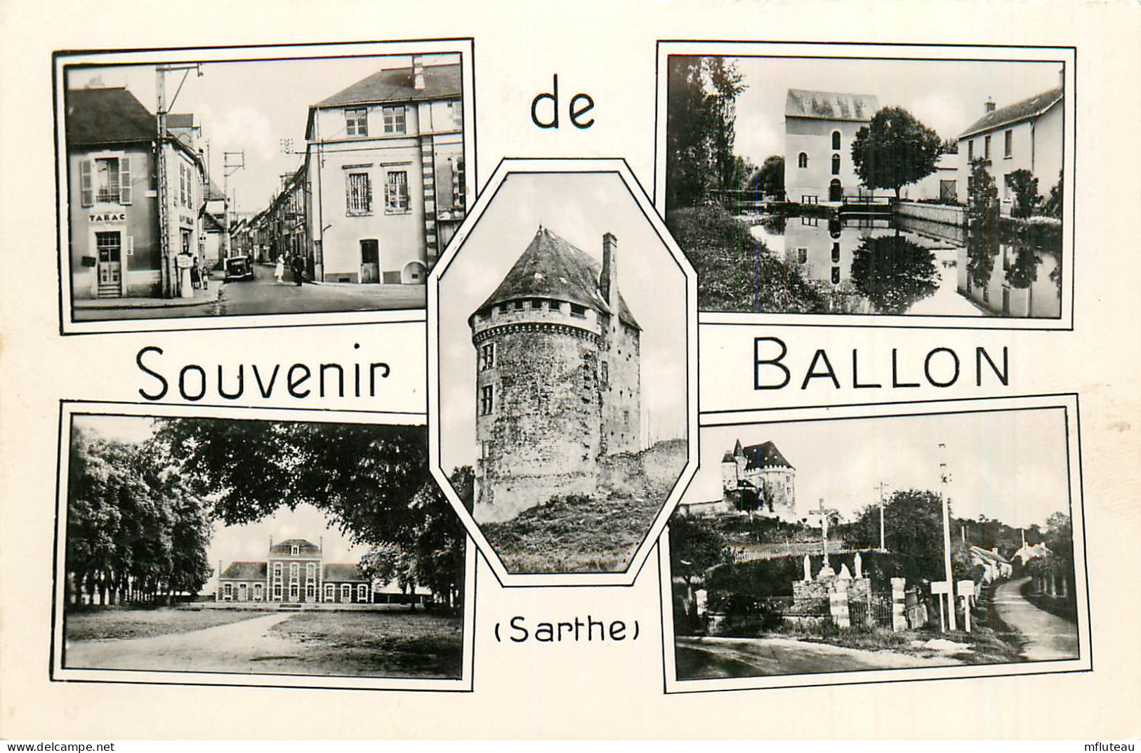 72* BALLON  « souvenir »  Multi-vues(CPSM 9x14cm)        RL35.1217 - Other & Unclassified