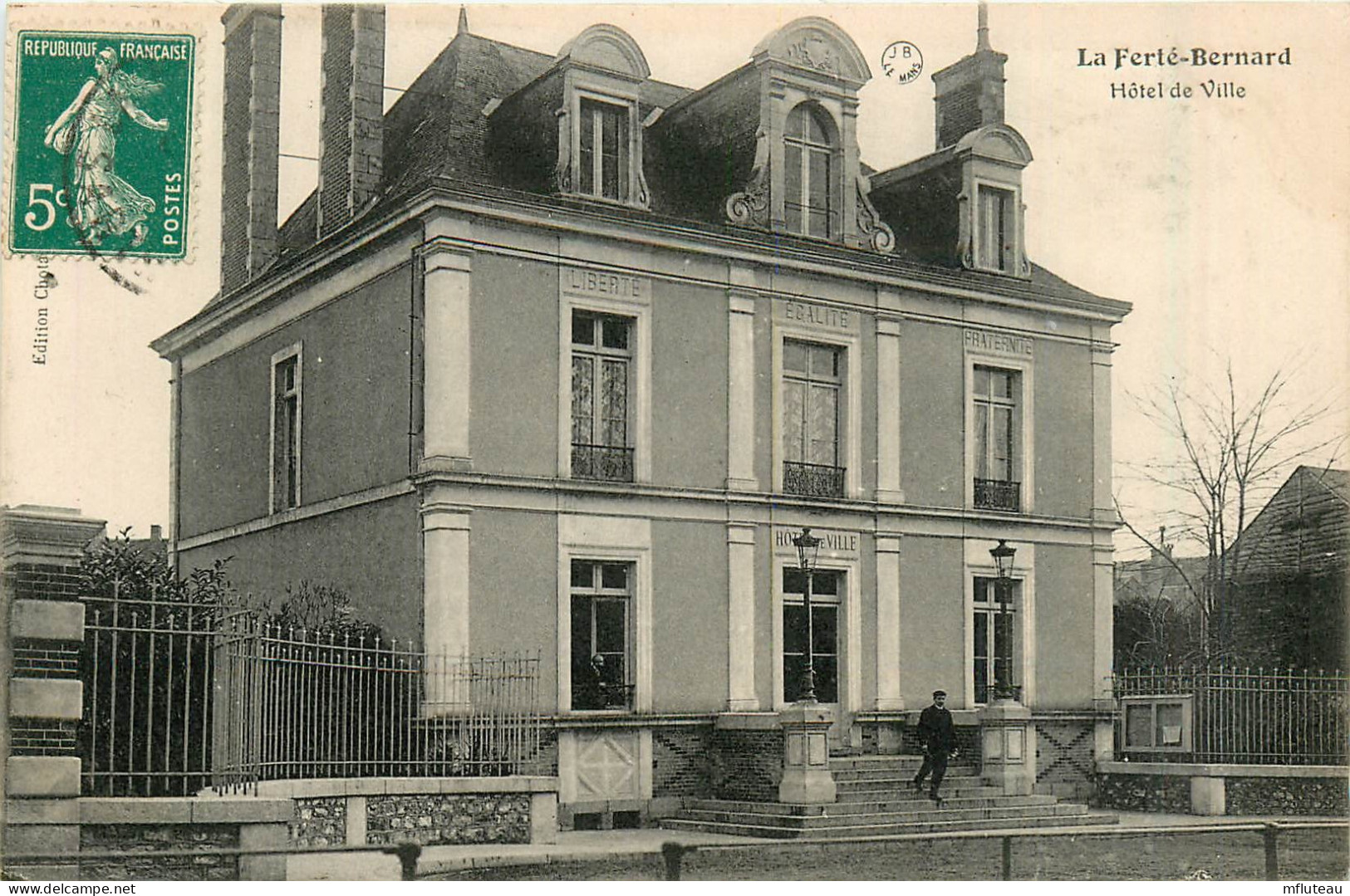 72* LA FERTE BERNARD Hotel De Ville       RL35.1177 - La Ferte Bernard