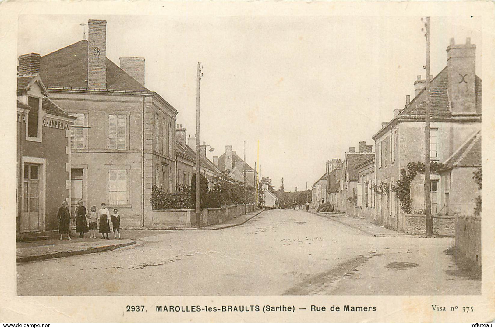72* MAROLLES LES BRAULTS Rue De Mamers         RL35.1151 - Marolles-les-Braults