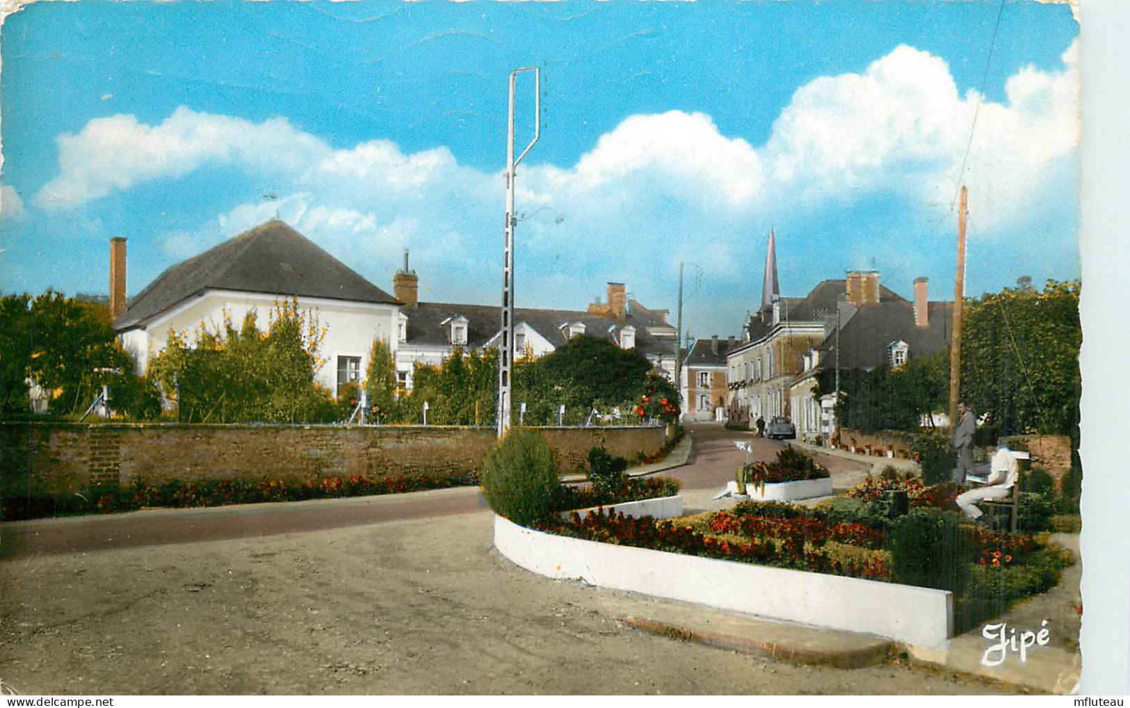 72* MARIGNE LAILLE  Jardins Du Bas Du Bourg(CPSM 9x14cm)         RL35.1139 - Autres & Non Classés