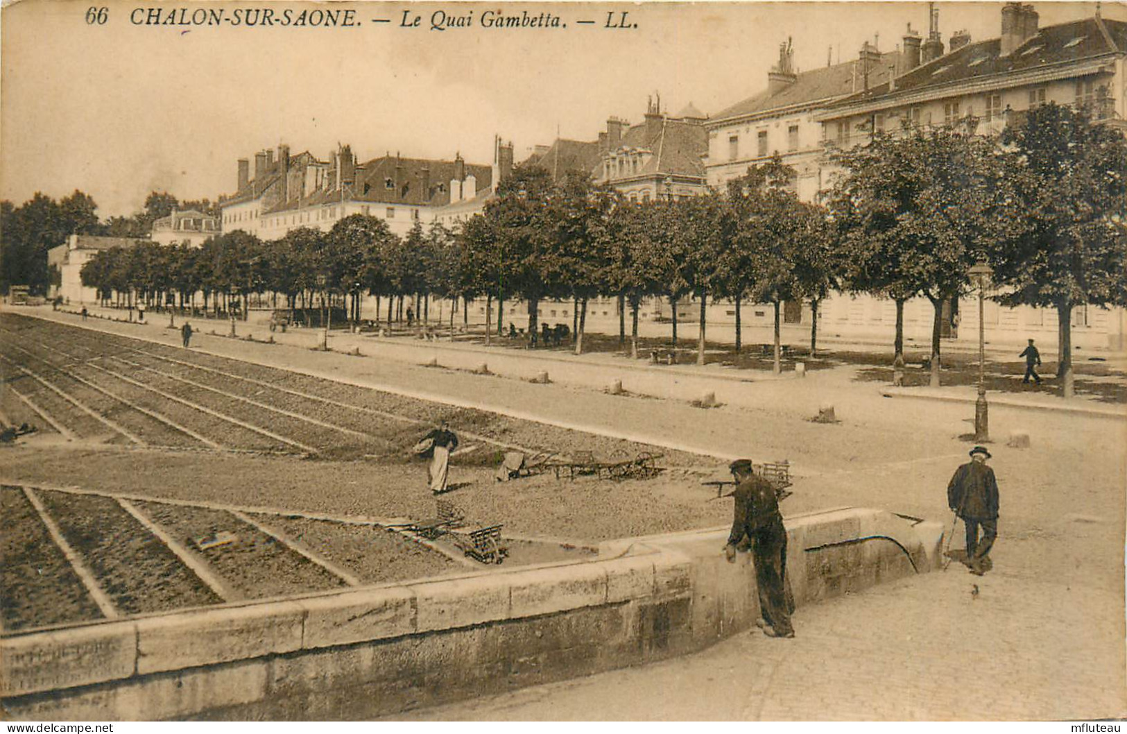 71* CHALON S/SAONE       Le Quai Gambetta  RL35.1124 - Chalon Sur Saone