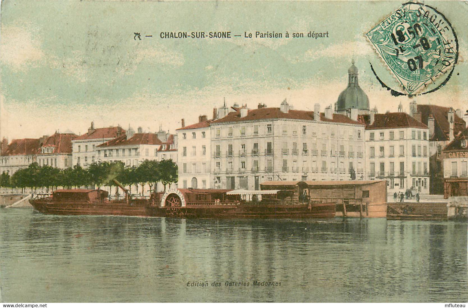 71* CHALON S/SAONE    Le Parisien A Son Depart     RL35.1122 - Chalon Sur Saone