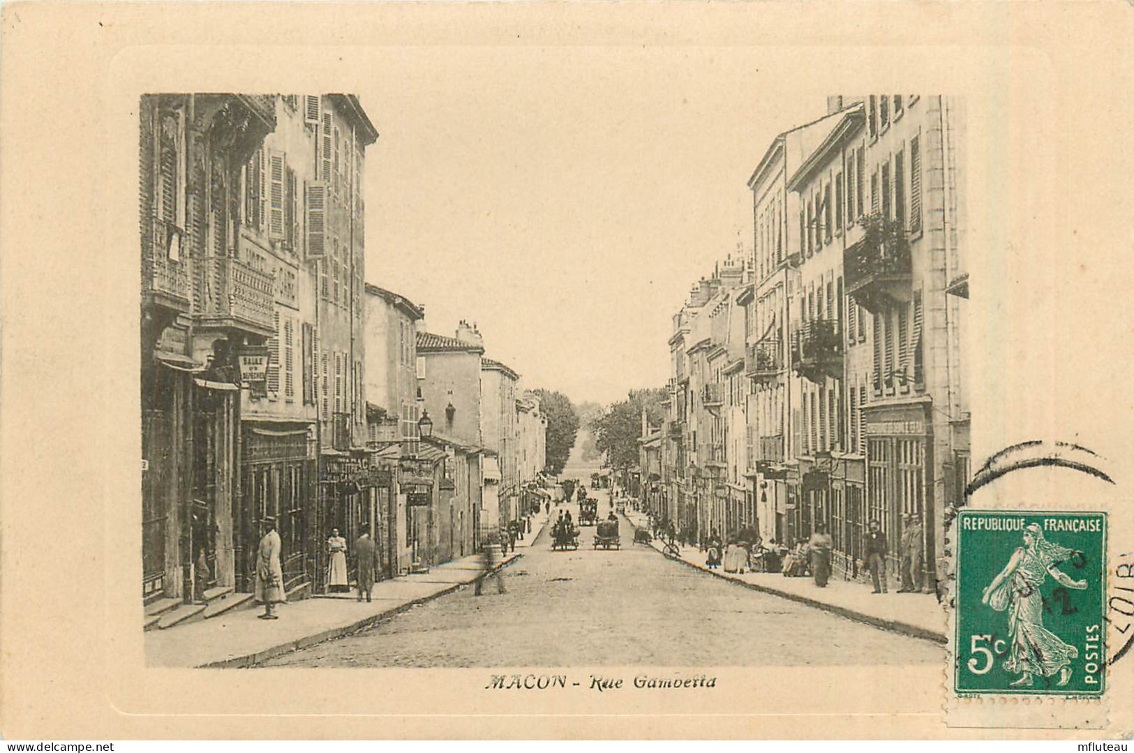 71* MACON  Rue Gambetta        RL35.1114 - Macon