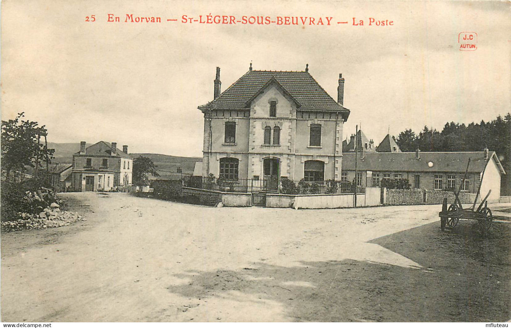 71* ST LEGER SOUS BEUVRAY  La Poste         RL35.1098 - Other & Unclassified