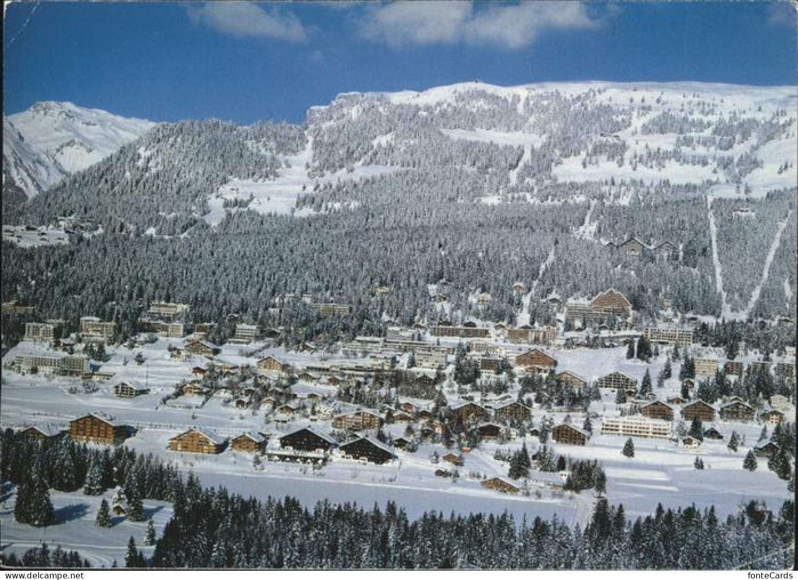11337547 Montana-Vermala Blick Auf Crans Und Walliser Alpen Randogne - Andere & Zonder Classificatie