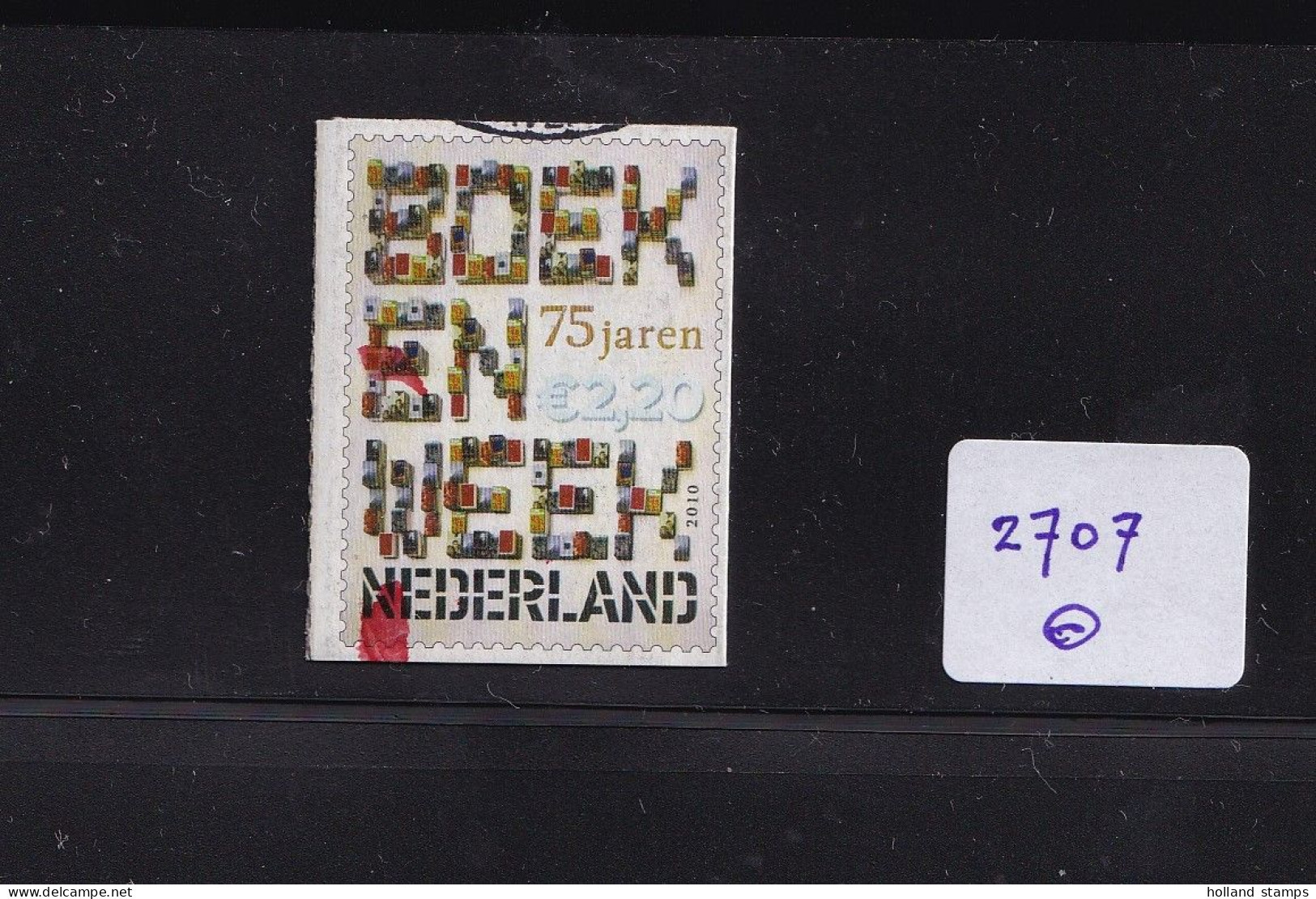 Nederland NVPH 2707 Boekenweek 2010  Gestempeld - Gebraucht