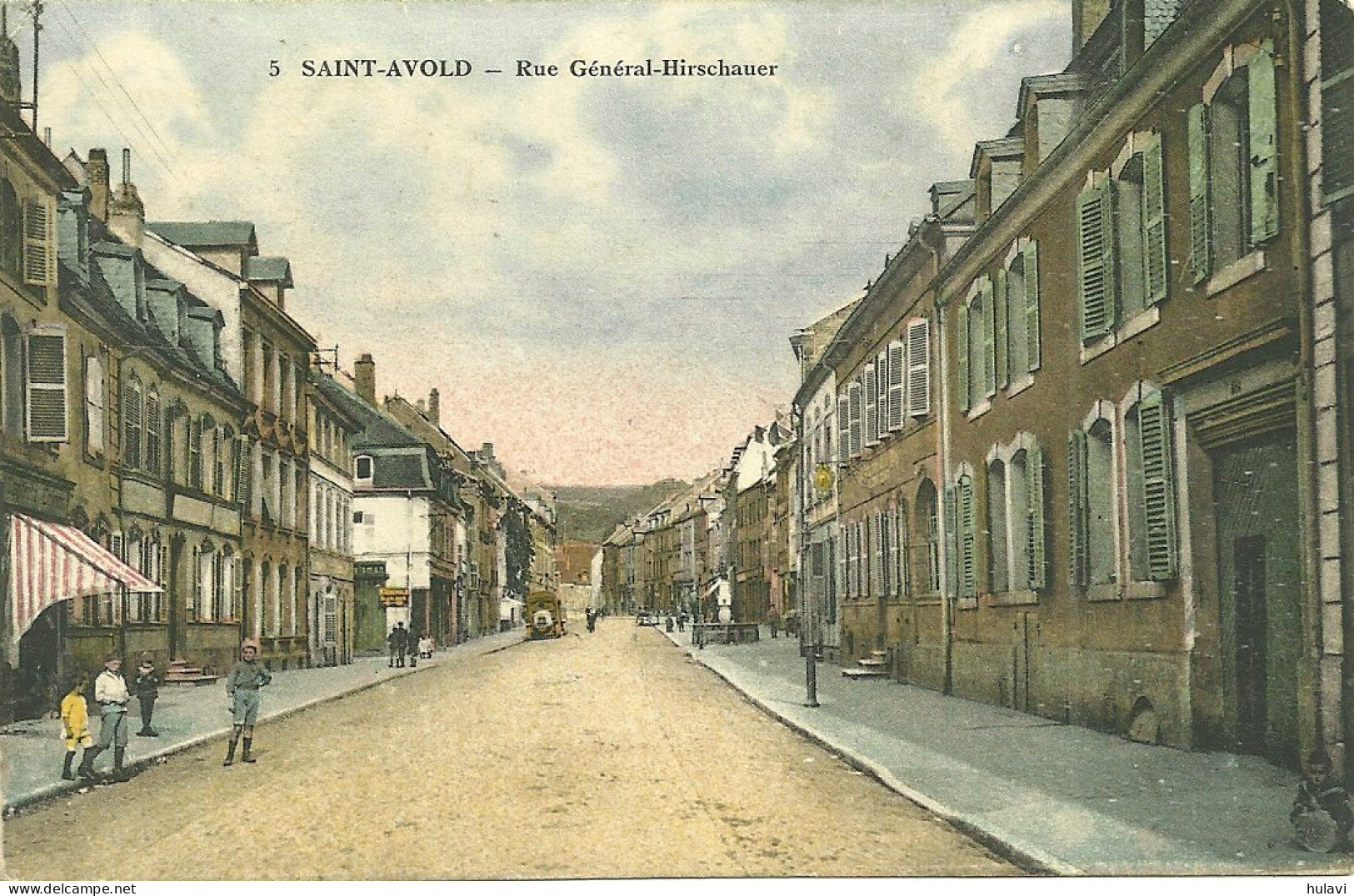 57  SAINT AVOLD - RUE GENERAL HIRSCHANER (ref 9846) - Saint-Avold