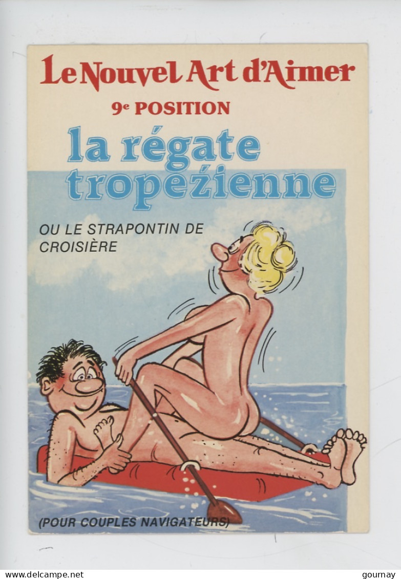 La Régate Tropézienne 9è Position Ou Le Strapontin De Croisière : Le Nouvel Art D'Aimer N°863/9 Alexandre Cp Vierge - Humour