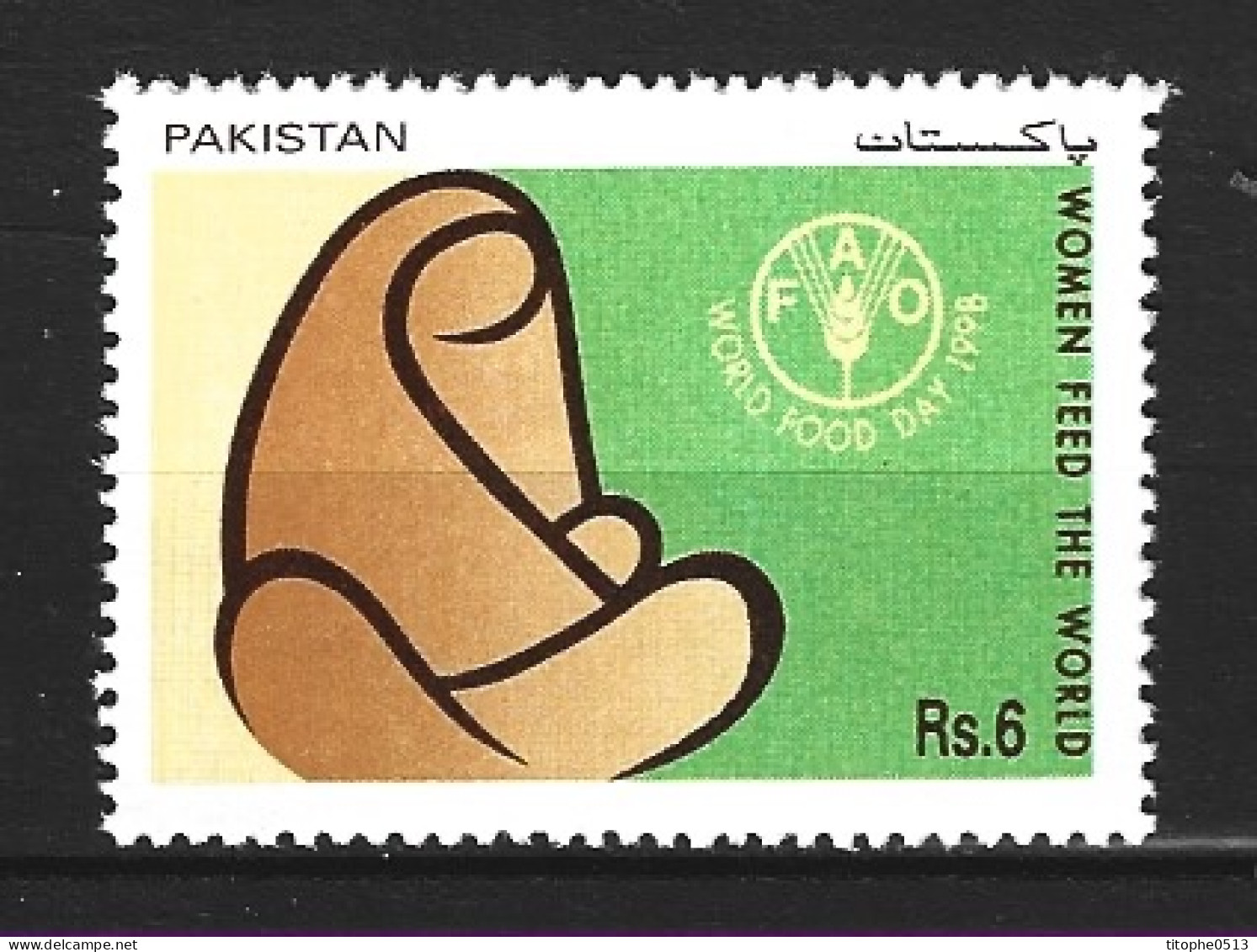 PAKISTAN. N°977 De 1998. FAO. - Food