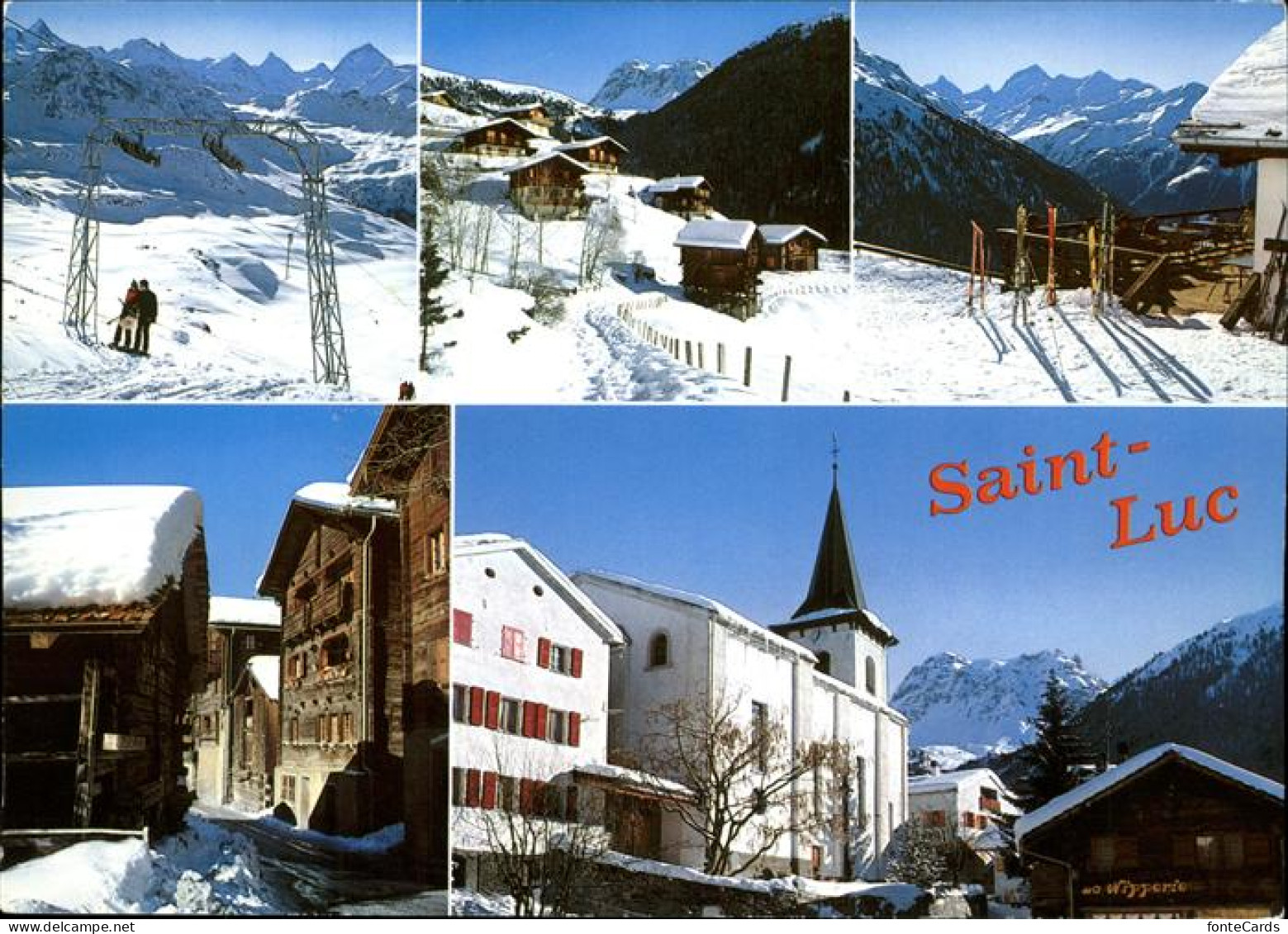 11337478 Anniviers Val D Anniviers Grimentz VS Dans Le Val D Anniviers Enneige L - Sonstige & Ohne Zuordnung