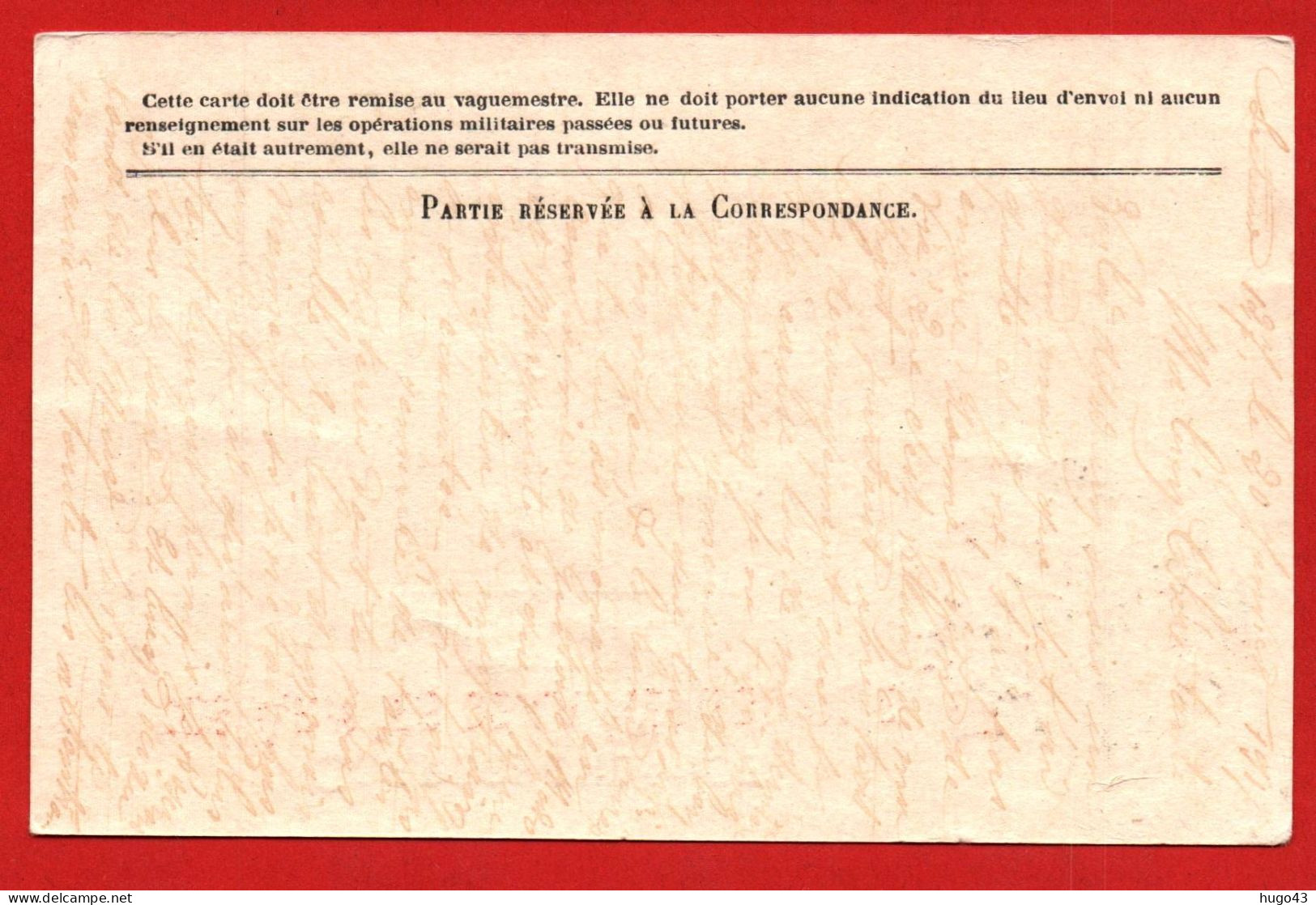 (RECTO / VERSO) CORRESPONDANCE DES ARMEES DE LA REPUBLIQUE - Lettres & Documents