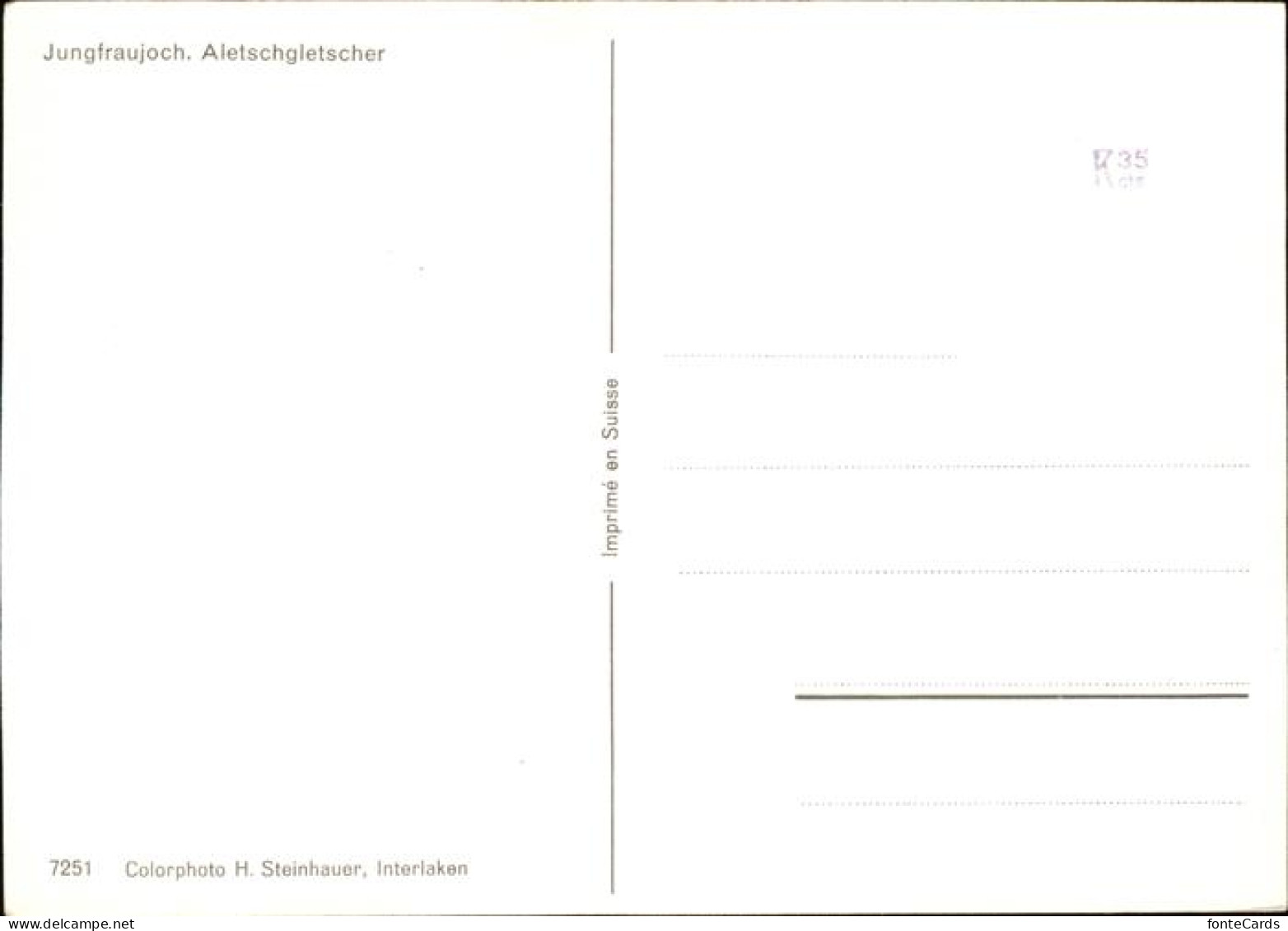 11337477 Jungfraujoch Aletschgletscher Jungfraujoch - Otros & Sin Clasificación