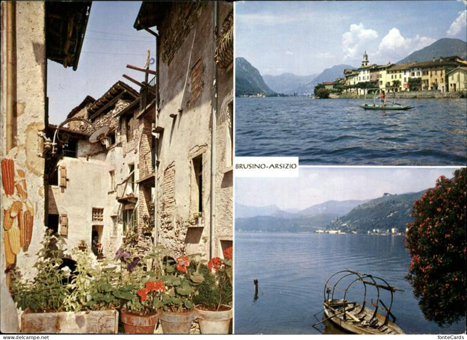 11337473 Brusinosizio Il Ticino Pittoresco Lago Di Lugano Brusinosizio - Autres & Non Classés