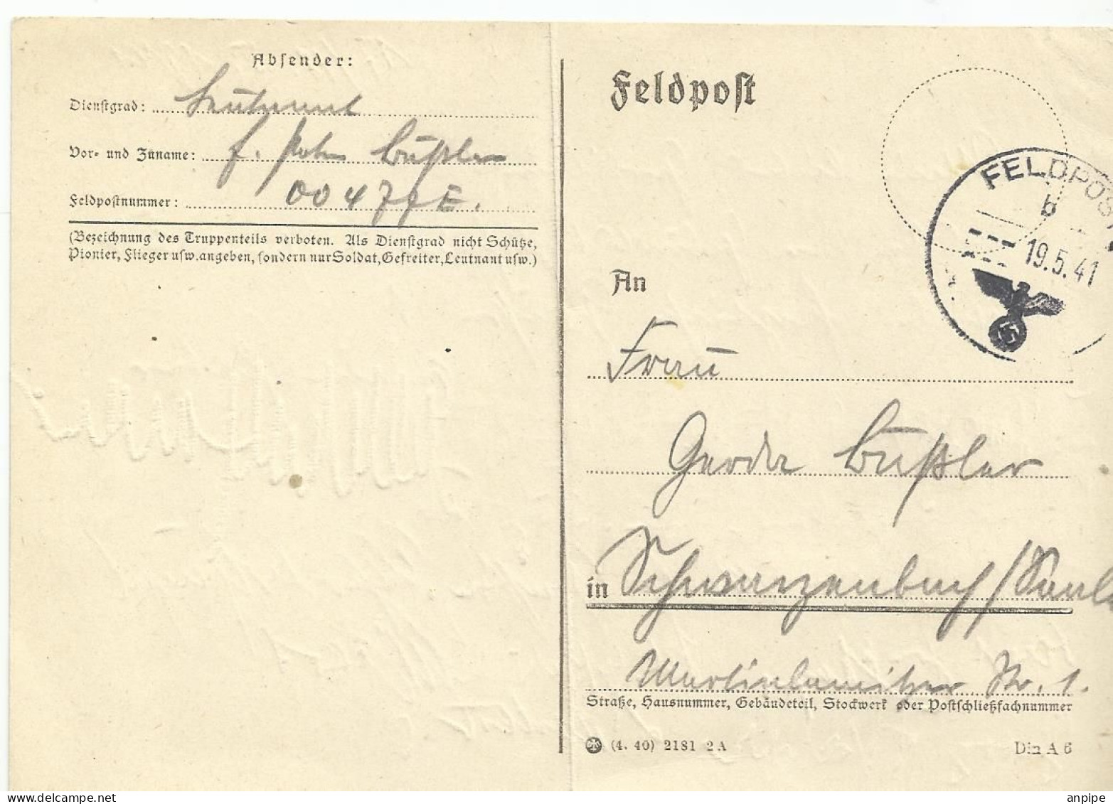 HISTORIA POSTAL - Storia Postale