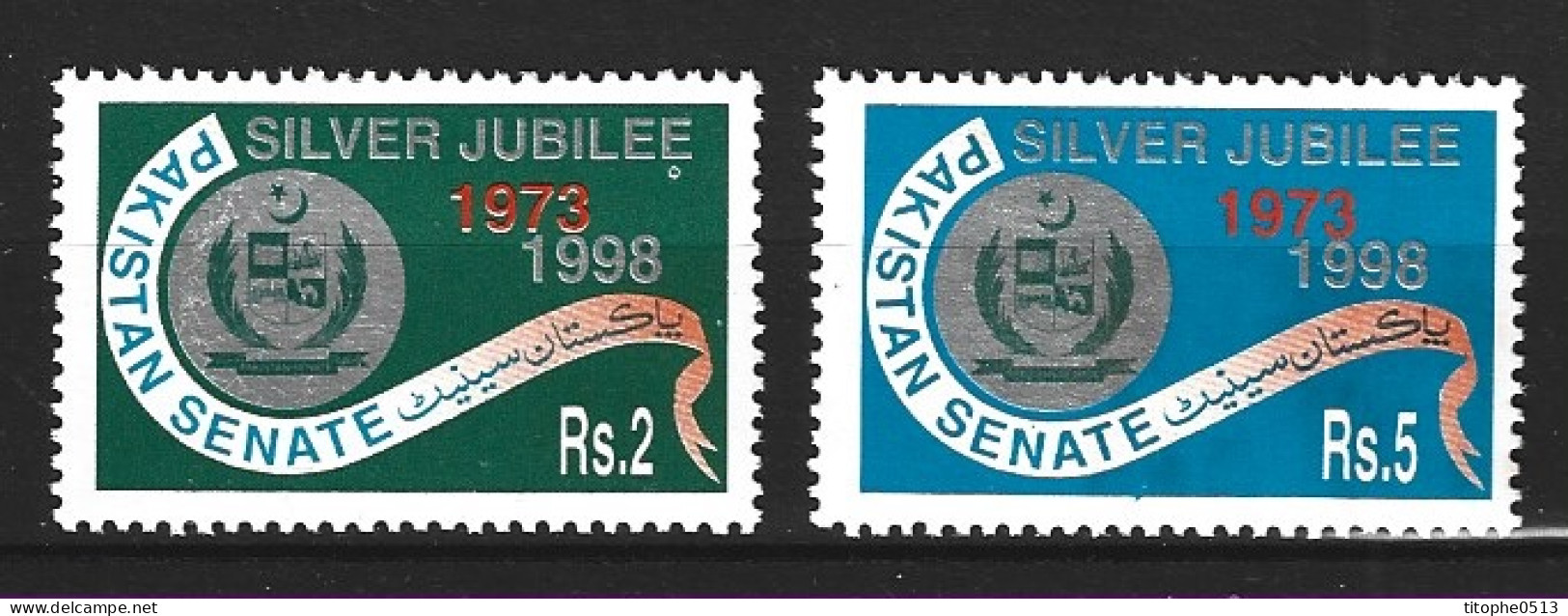 PAKISTAN. N°972-3 De 1998. Sénat. - Pakistán