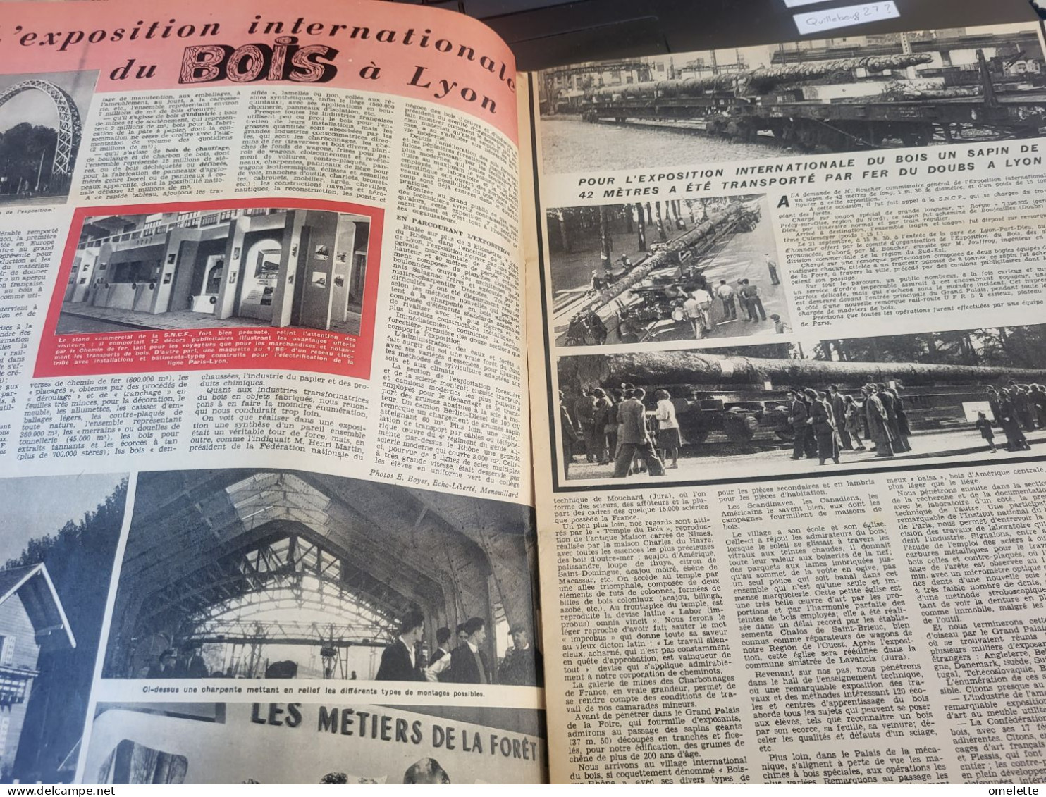 VIE RAIL 51 / CATENAIRE ENTRE AIX ET ANNECY /CLOTILDE BIZOLON COLIGNY LYON MAMAN DES POILUS /EXPO BOIS A LYON - 1900 - 1949