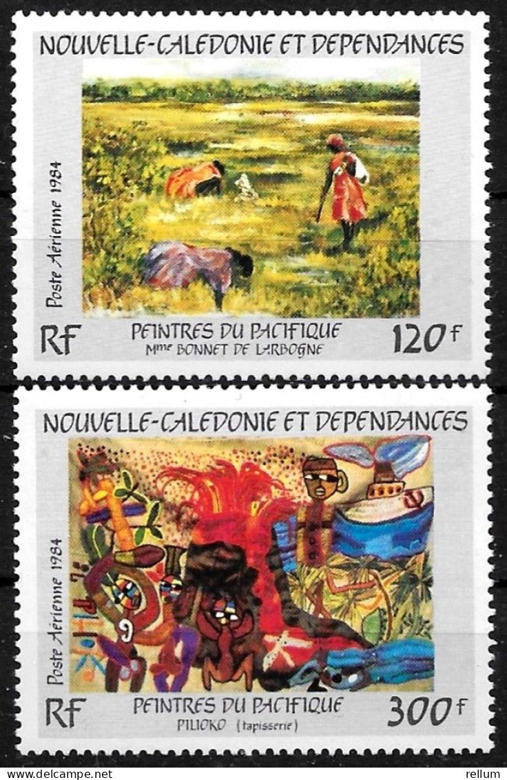 Nouvelle Calédonie 1984 - Yvert N° PA 245/246 - Michel N° 748/749 ** - Unused Stamps