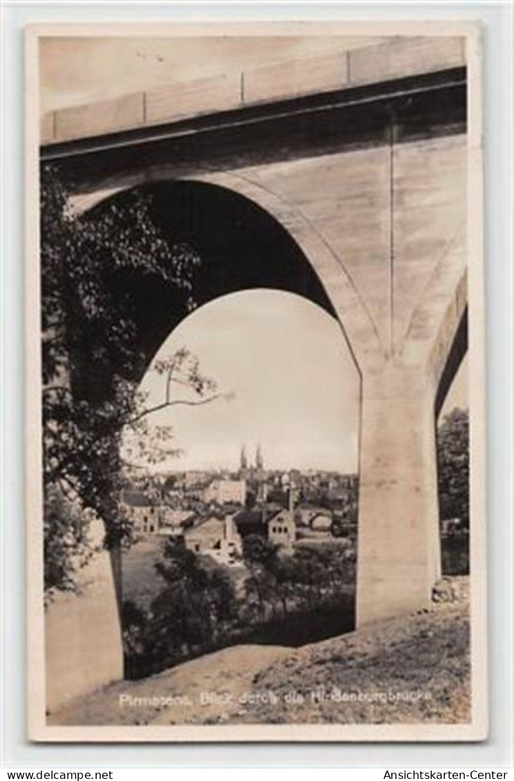 39127208 - Pirmasens. Blick Durch Die Hindenburgbruecke Gelaufen. Gute Erhaltung. - Pirmasens