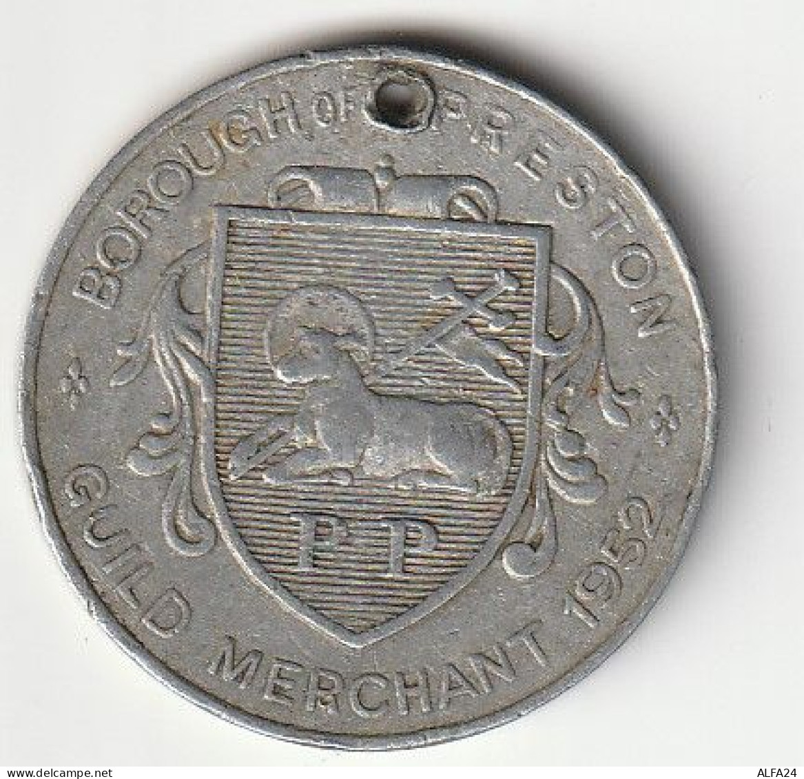 MEDAGLIA 1952 GUILD MERCHANT (MDG39.20 - Otros & Sin Clasificación