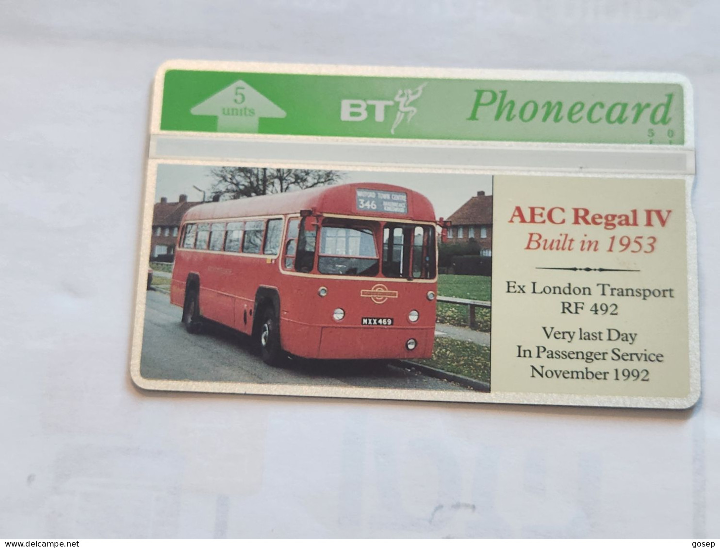 United Kingdom-(BTG-197)-AEC Regal IV Bus-(478)(5units)(308G05464)(tirage-500)-price Cataloge-10.00£-mint - BT Algemene Uitgaven