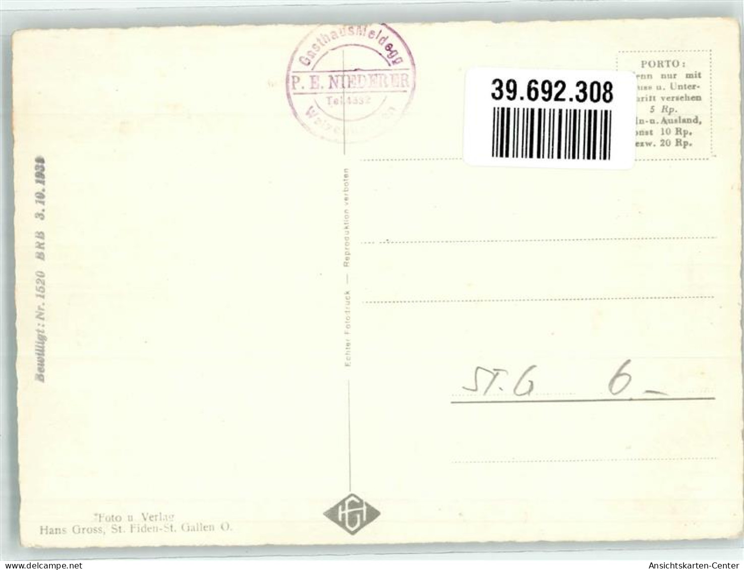 39692308 - Meldegg Walzenhausen - Altri & Non Classificati