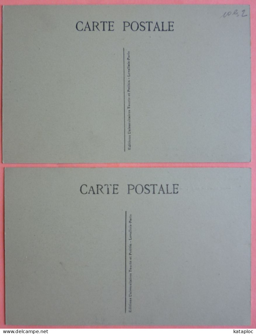 LOT DE 2 CARTES THORIGNY Près LAGNY - 77 - CLINIQUE MEDICO CHIRURGICALE DE SEINE & MARNE -2 SCANS-20 - Other & Unclassified