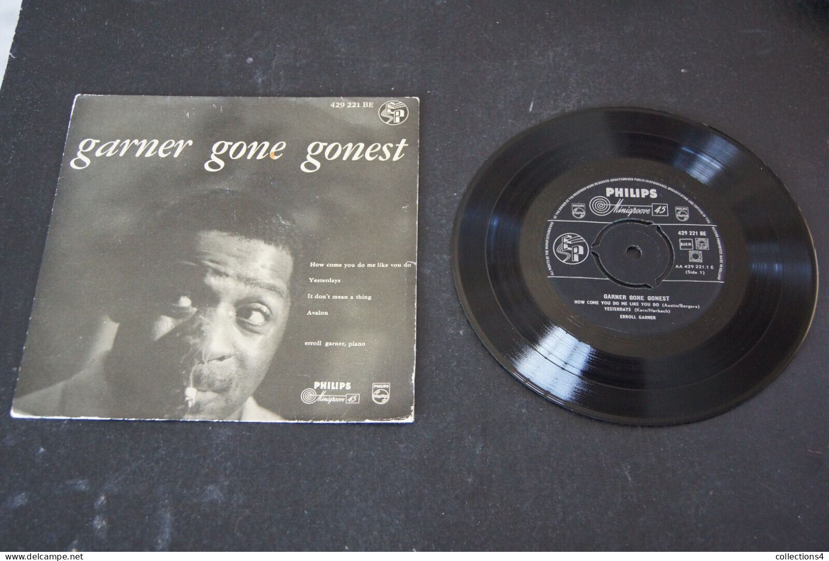 ERROLL GARNER GONE GONEST EP HOLLANDAIS 19? - 45 Toeren - Maxi-Single