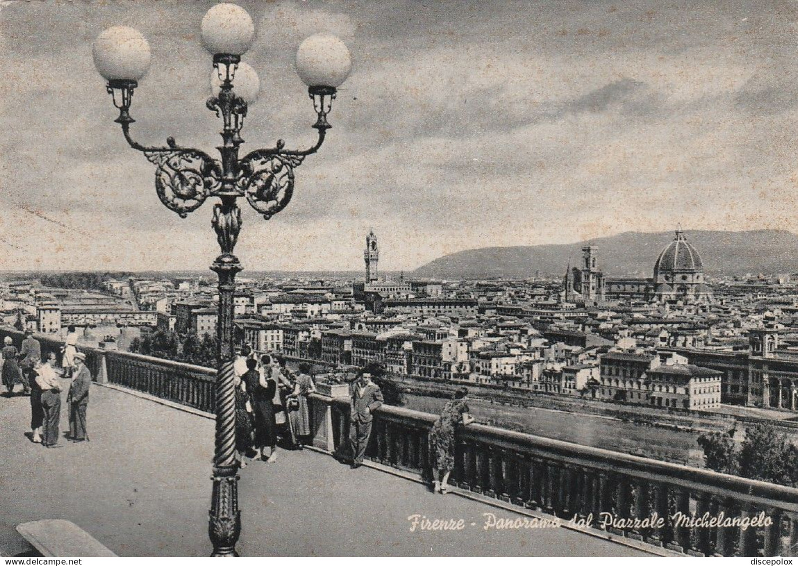 AD332 Firenze - Panorama Dal Piazzale Michelangelo - Animata / Viaggiata 1970 - Firenze (Florence)