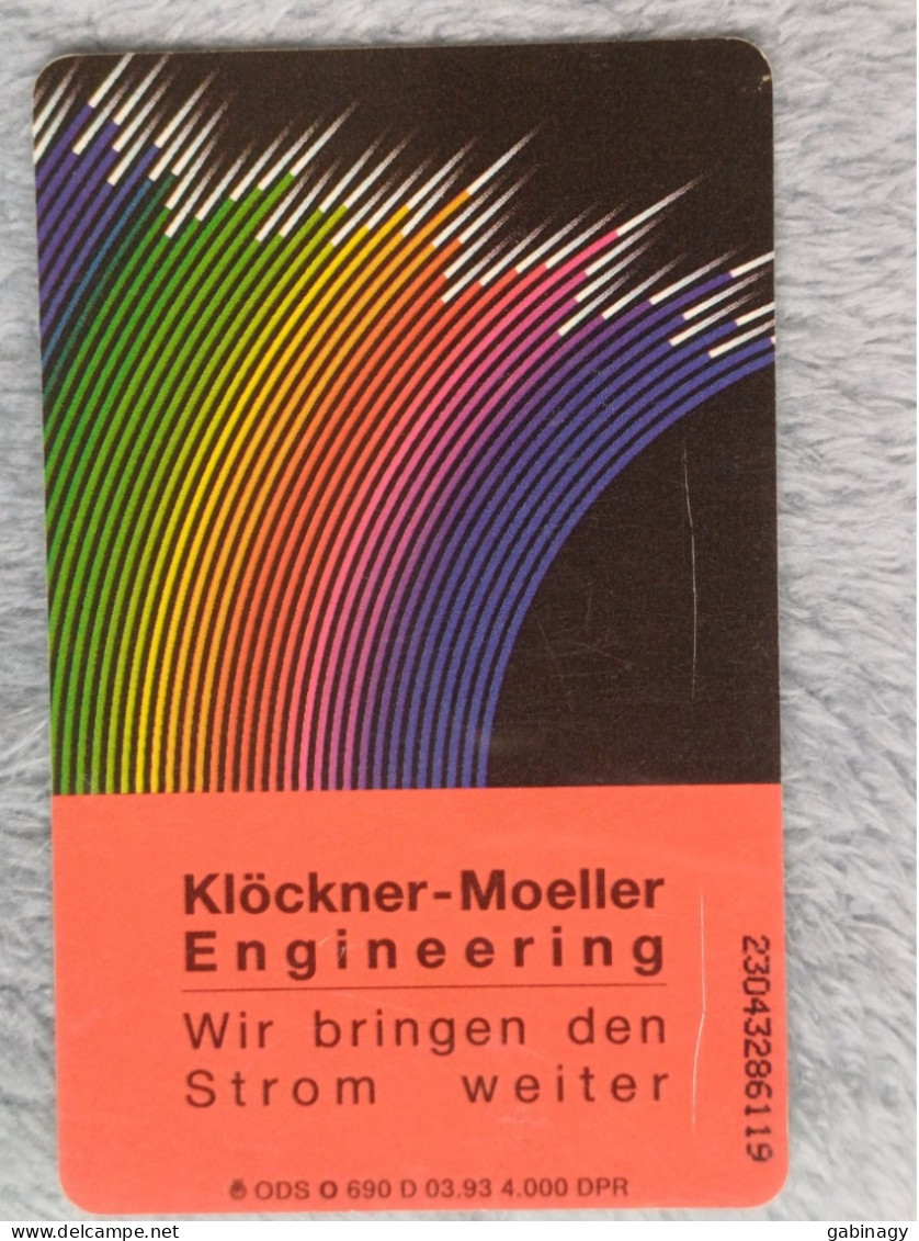 GERMANY-1113 - O 0690D - Klöckner-Moeller GmbH 4 - Engineering - 1.000ex. - O-Series : Series Clientes Excluidos Servicio De Colección