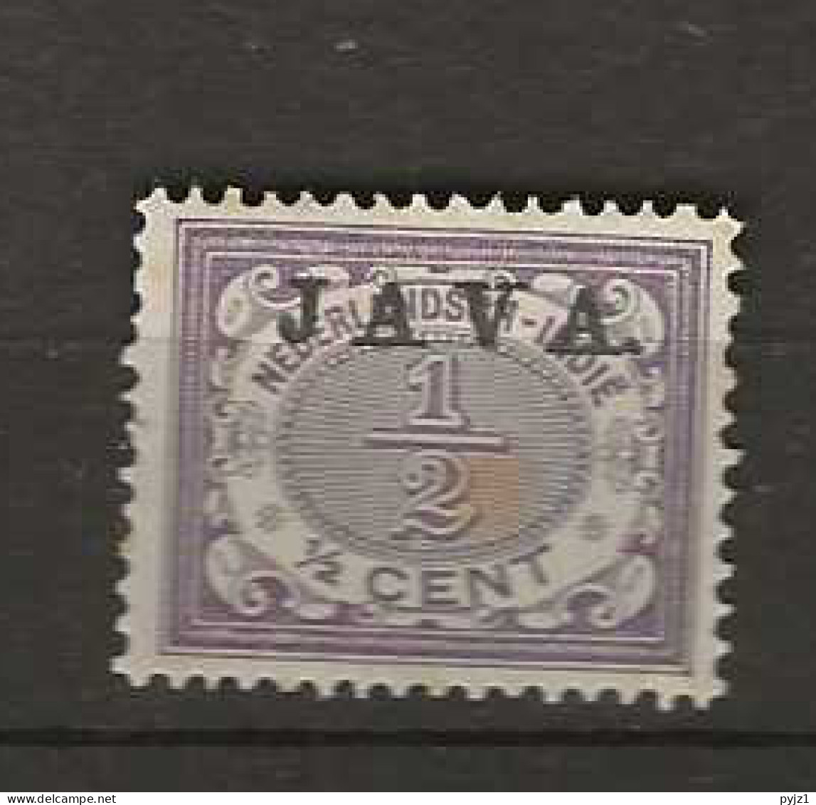 1908 MH Nederlands Indië NVPH 63a JAVA Hoogstaand - Indie Olandesi