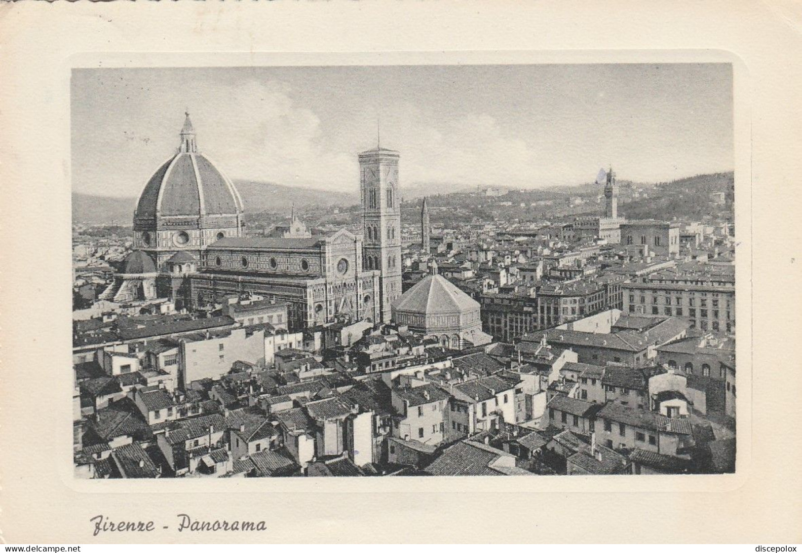 AD333 Firenze - Panorama Della Città / Viaggiata 1956 - Firenze (Florence)