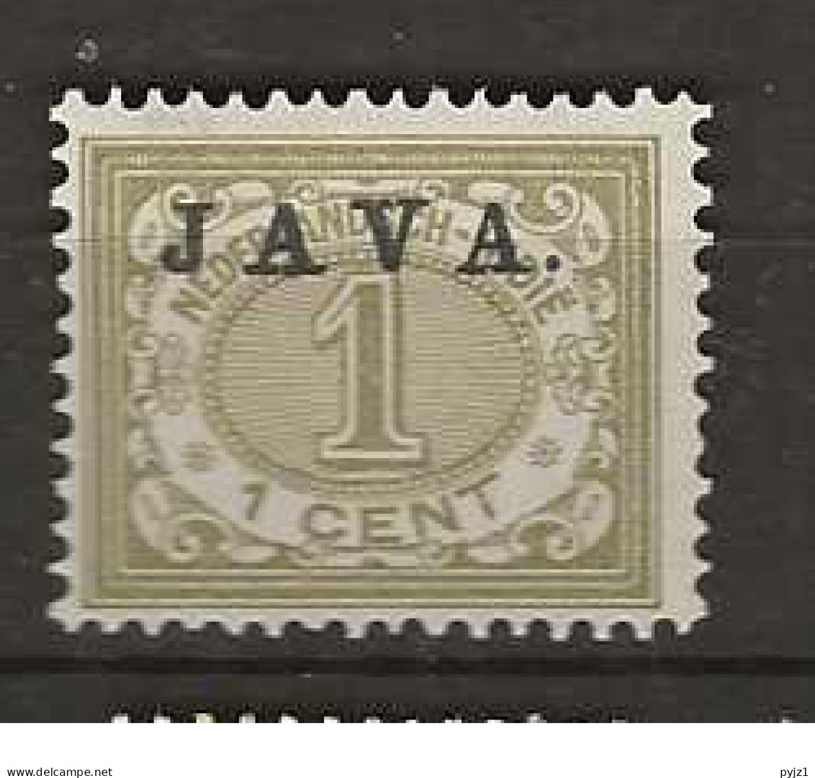 1908 MH Nederlands Indië NVPH 64a JAVA Hoogstaand - Nederlands-Indië