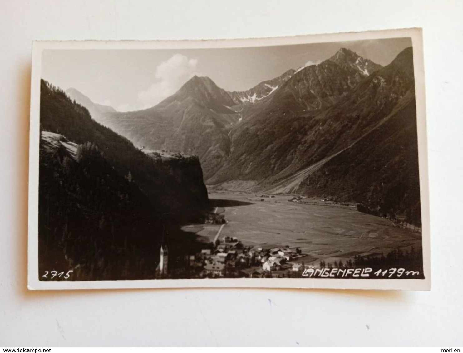 D202665    AK- CPA  - Längenfeld  Tirol  Österreich  - Ca 1930's   FOTO-AK - Längenfeld