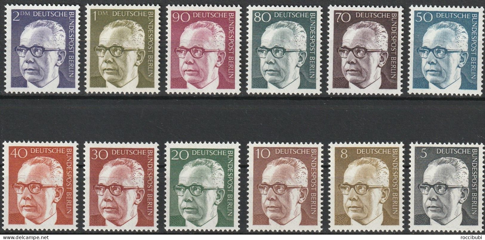BLN 359/370 ** - Unused Stamps