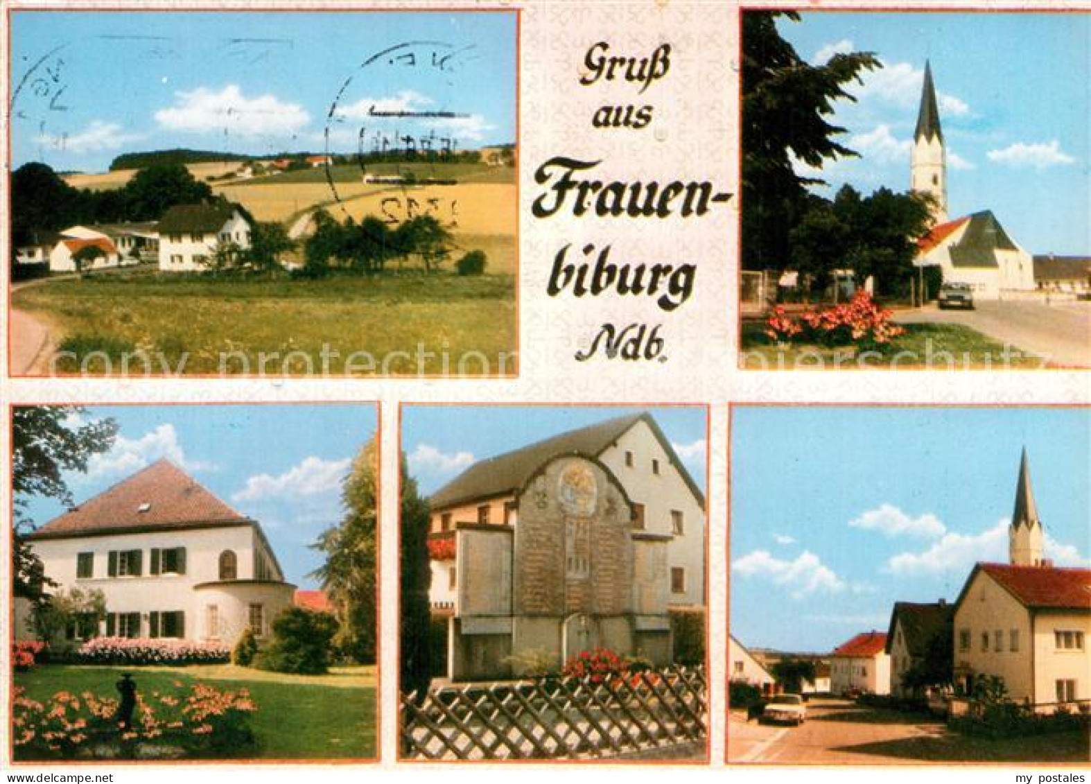 72935272 Frauenbiburg Ortspartien Mit Kirche Frauenbiburg - Dingolfing