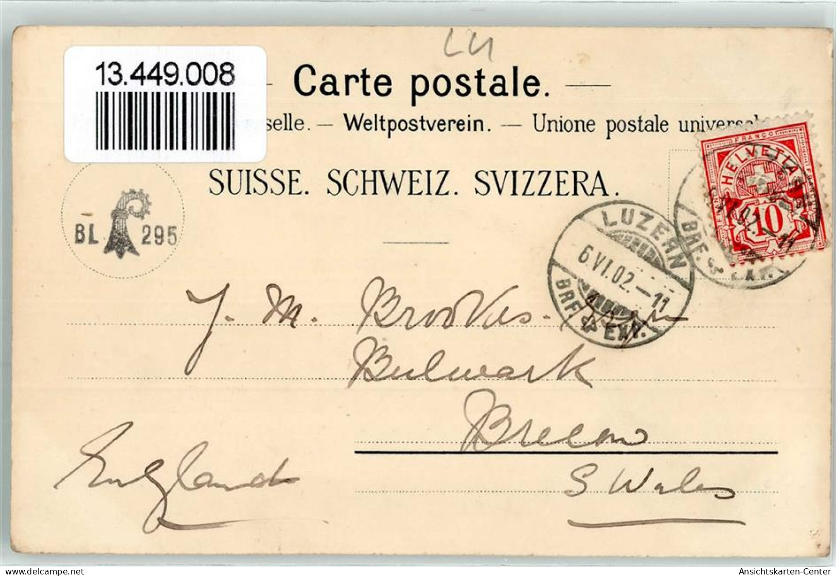 13449008 - Luzern Lucerne - Other & Unclassified