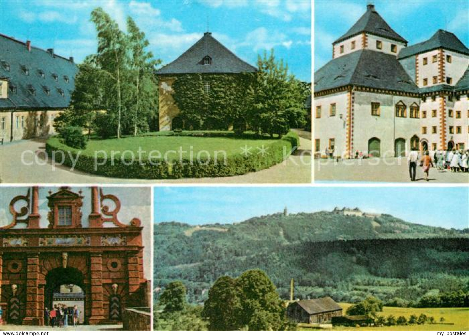 72935182 Augustusburg Brunnenhaus Lindenhaus Nordportal Erdmannsdorf Schlo Augus - Augustusburg