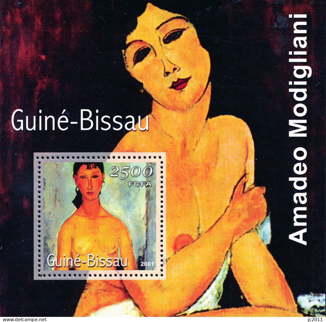 Guiné-Bissau - 2001 - Art / Modigliani- MNH - Guinea-Bissau