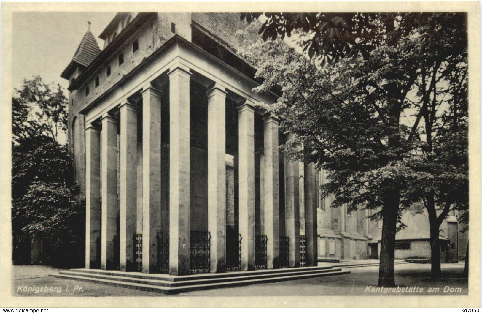 Königsberg - Kantgrabstätte Am Dom - Ostpreussen