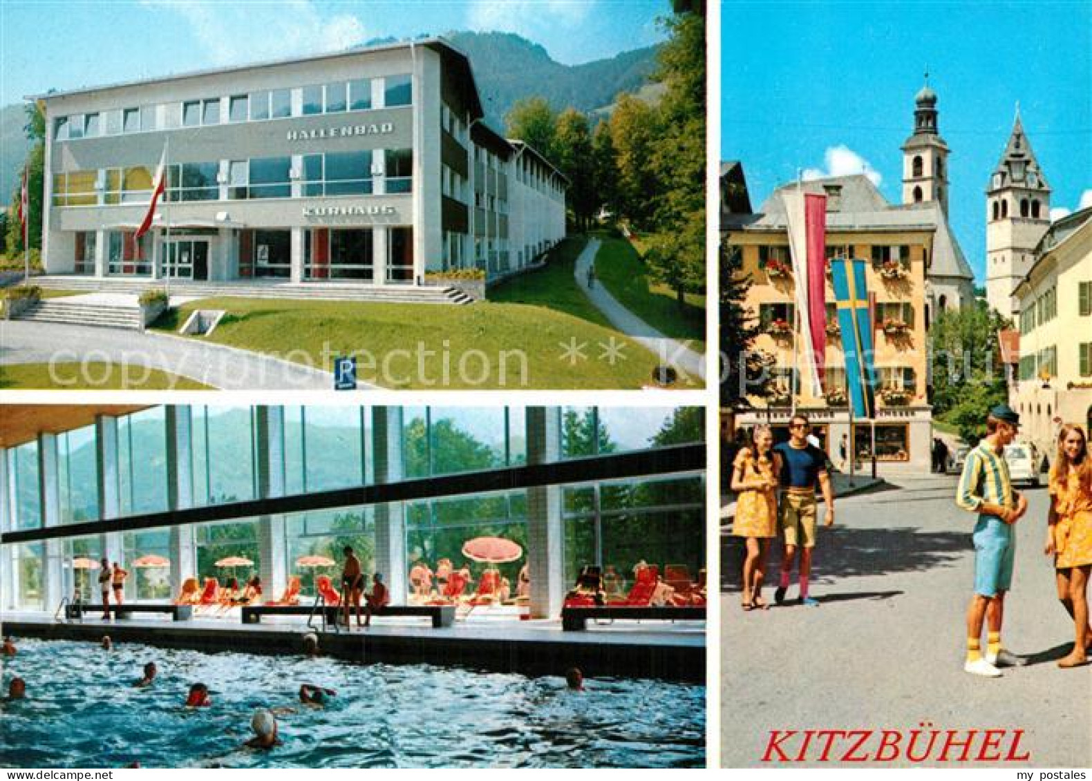 72934094 Kitzbuehel Tirol Hallenbad Kurhaus  Kitzbuehel - Autres & Non Classés