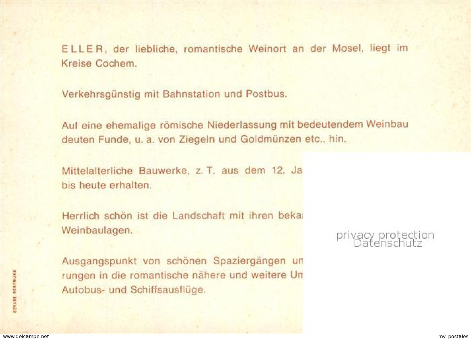 72934054 Eller Mosel Hotel Weinhaus Moselterrasse Fliegeraufnahme Moselschleife  - Other & Unclassified