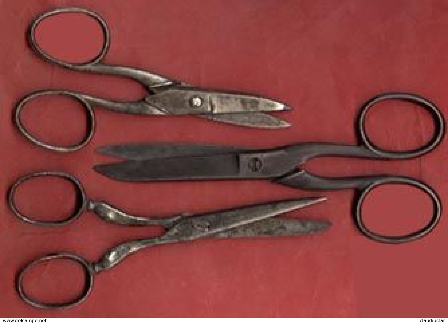 ** LOT  3  CISEAUX ** - Outils Anciens