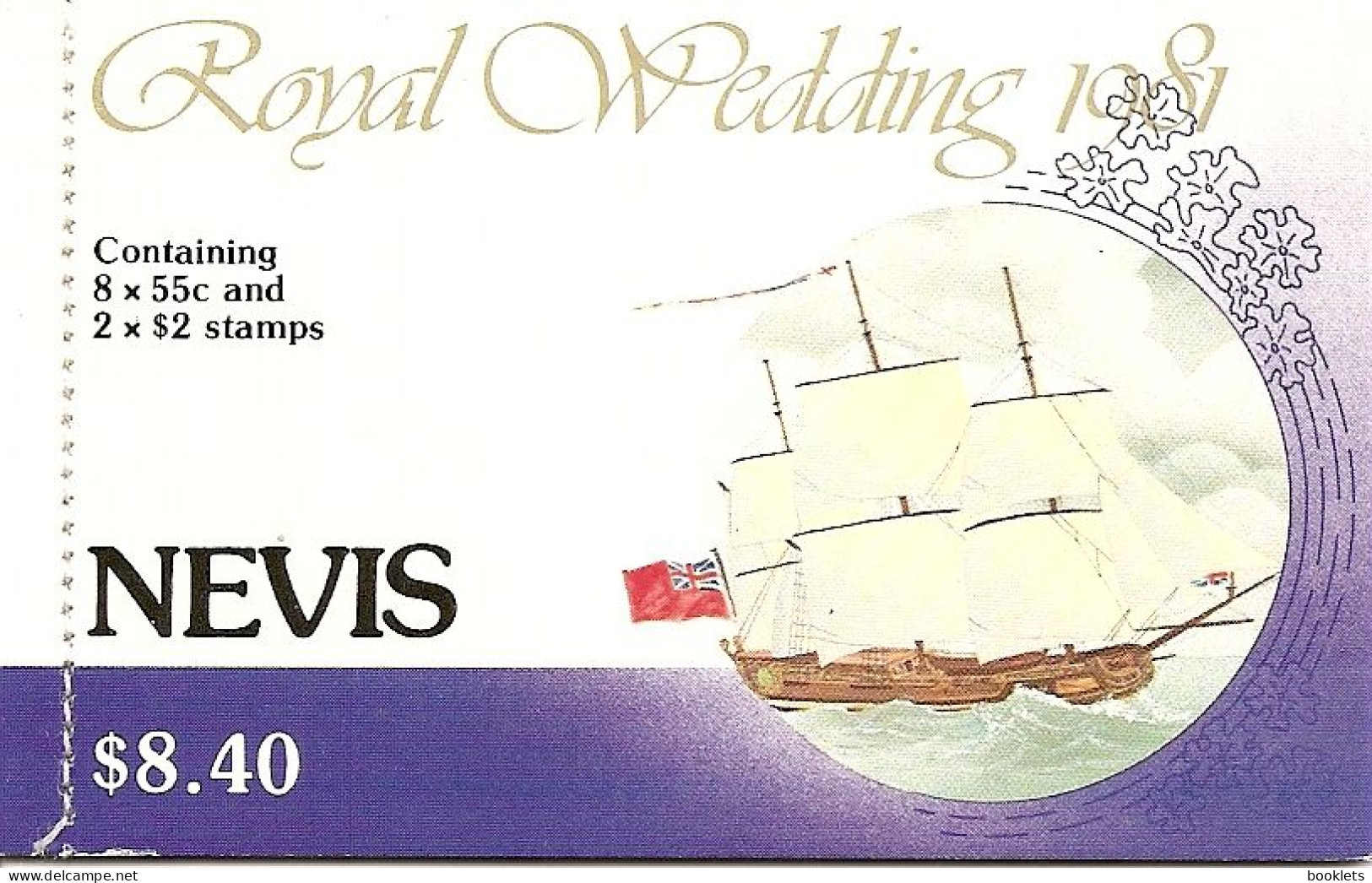 NEVIS, 1981, Booklet 2, Royal Wedding - Oceania (Other)