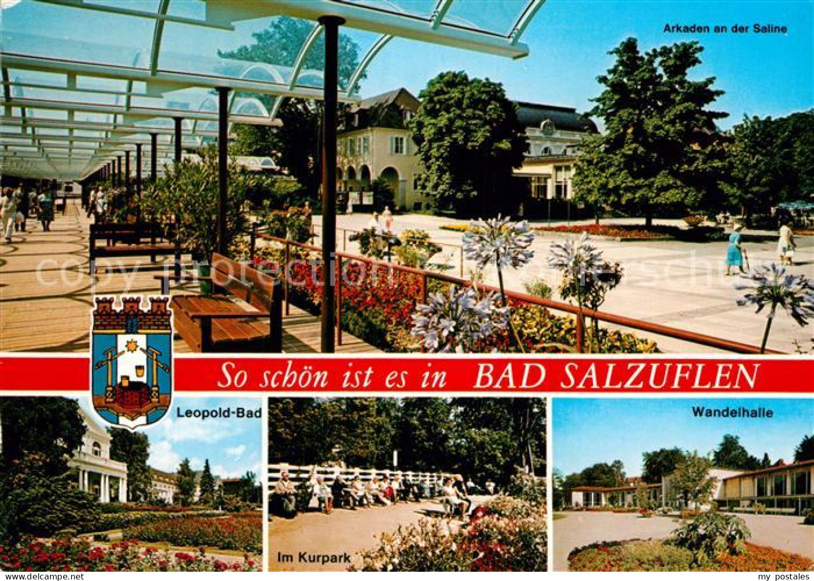 72934001 Bad Salzuflen Arkaden Leopold Bad Kurpark Wandelhalle Bad Salzuflen - Bad Salzuflen